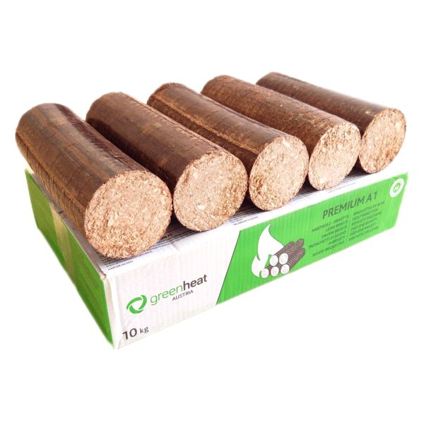 Buchenbriketts+ 90mm im Karton